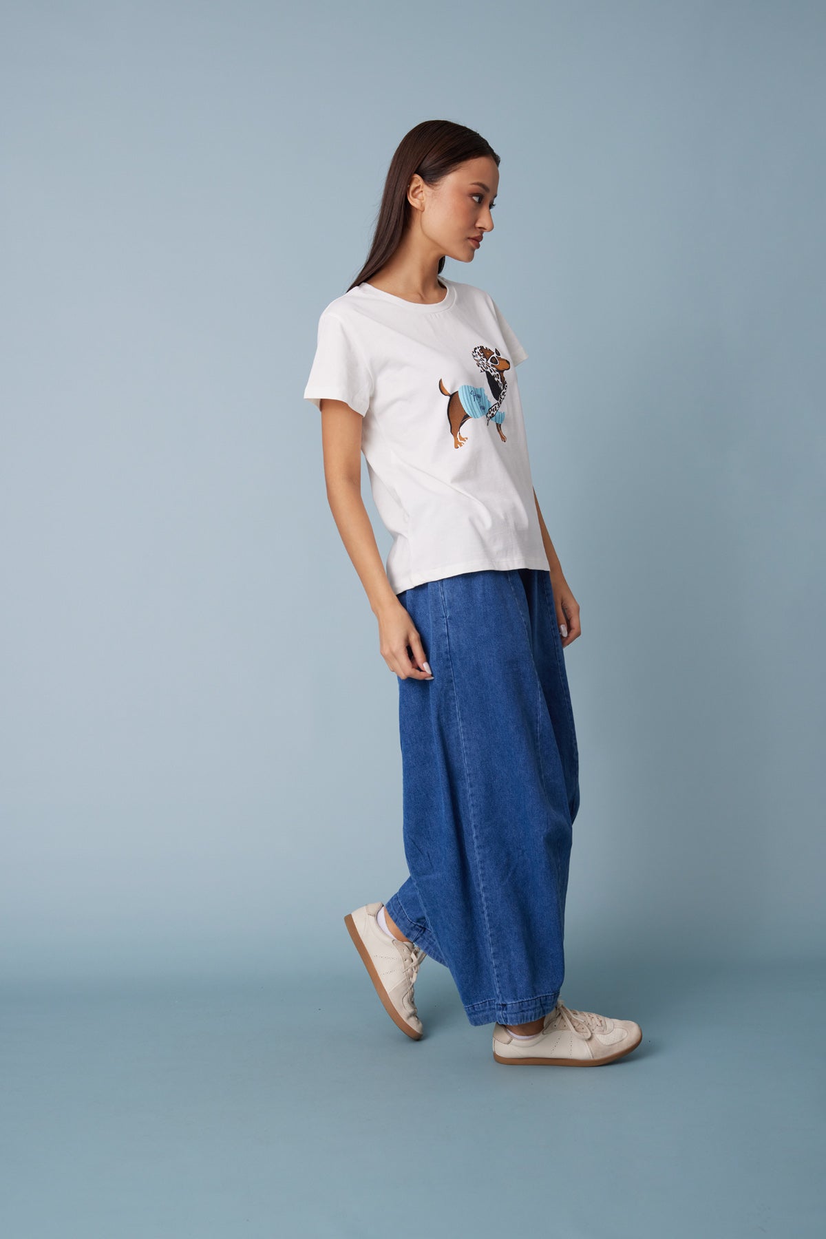 KÖPEK BASKILI T-SHIRT