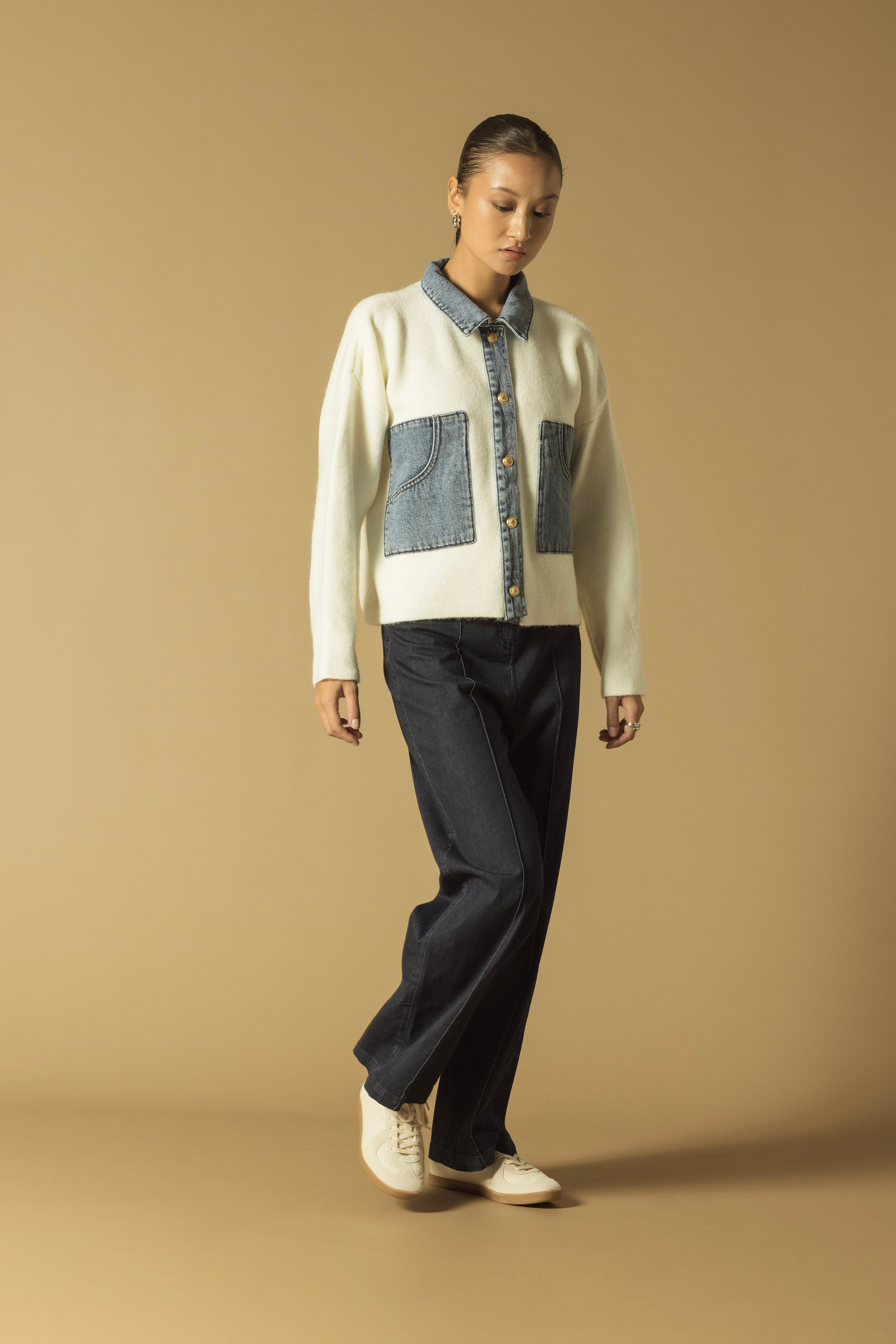 KOT CEPLİ TRİKO HIRKA