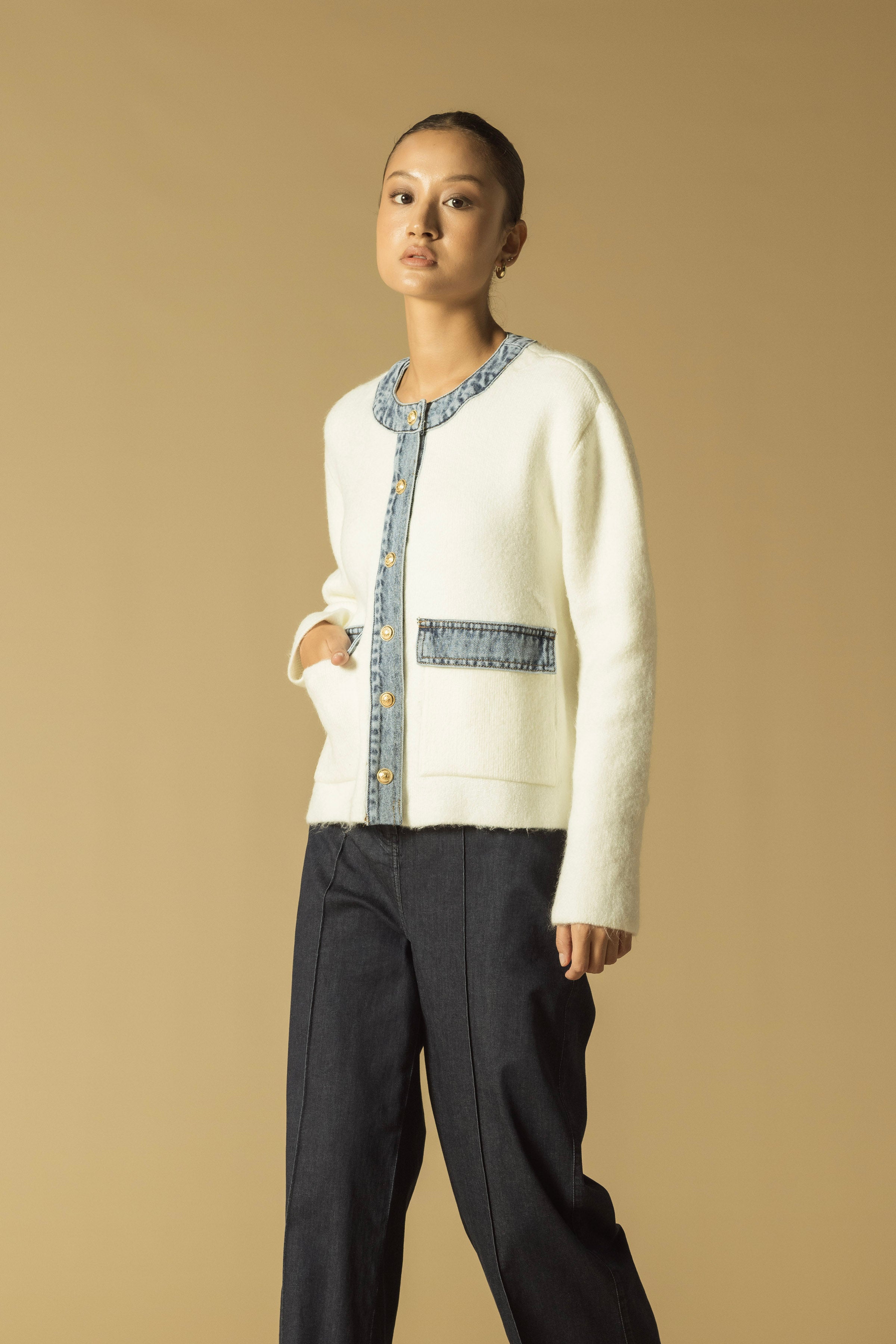 KOT GARNİLİ TRİKO HIRKA