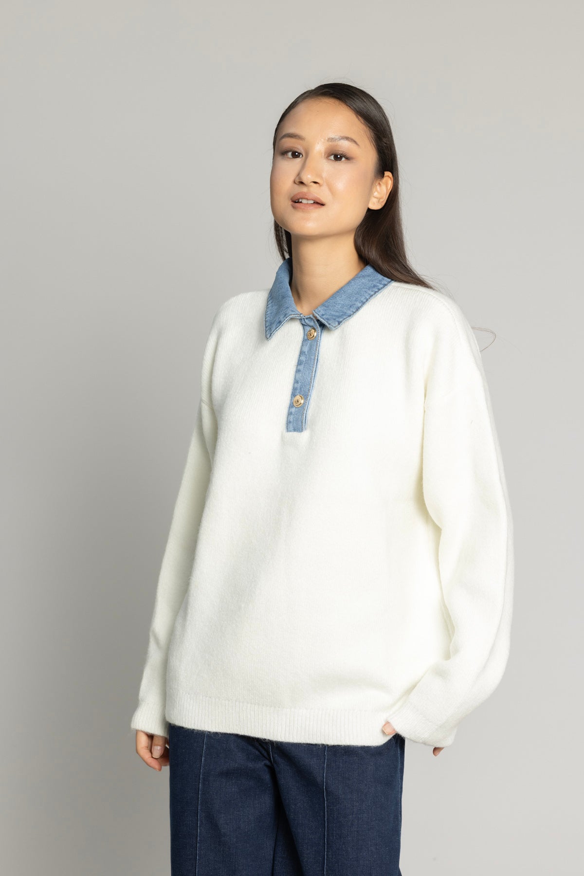 KOT GARNİLİ TRİKO KAZAK