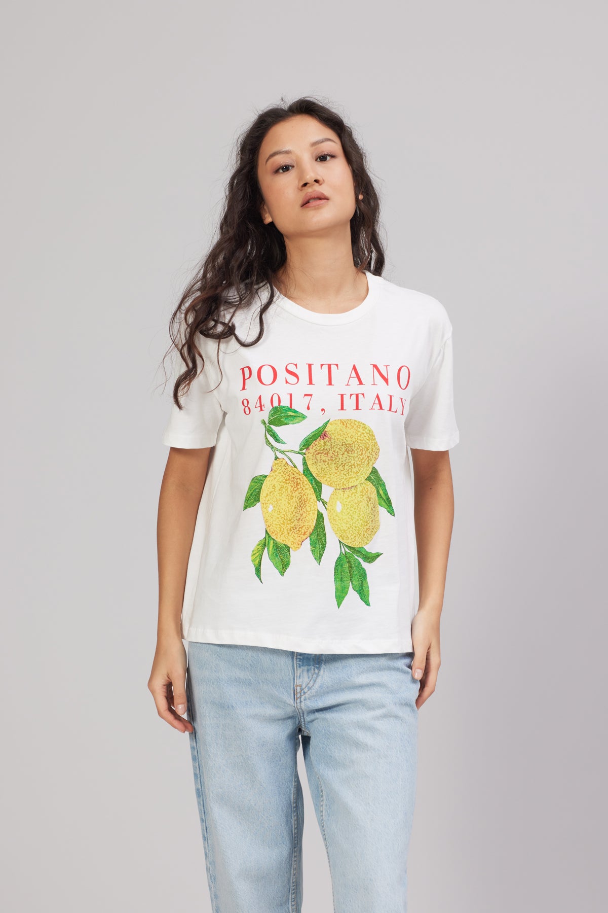 LİMON BASKILI T-SHIRT