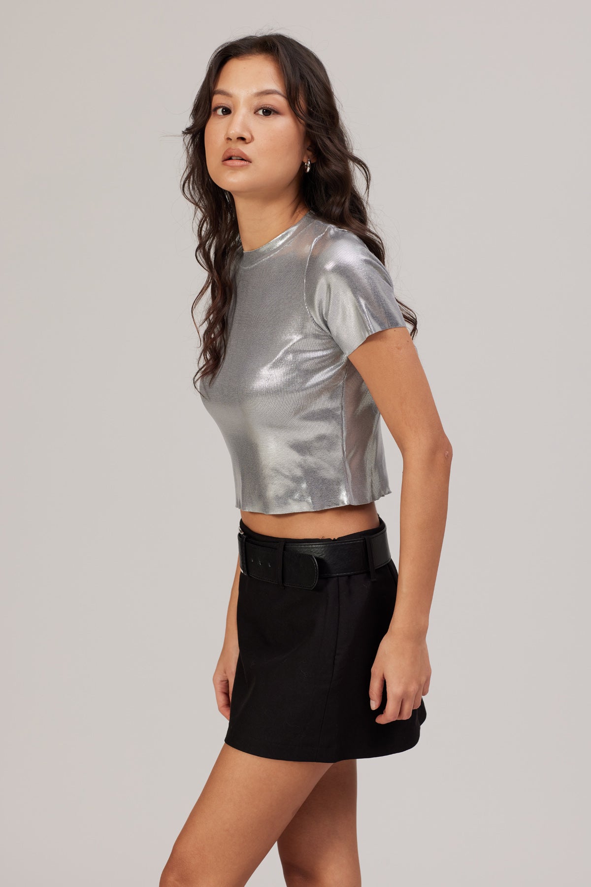 METALİK TRİKO T-SHIRT