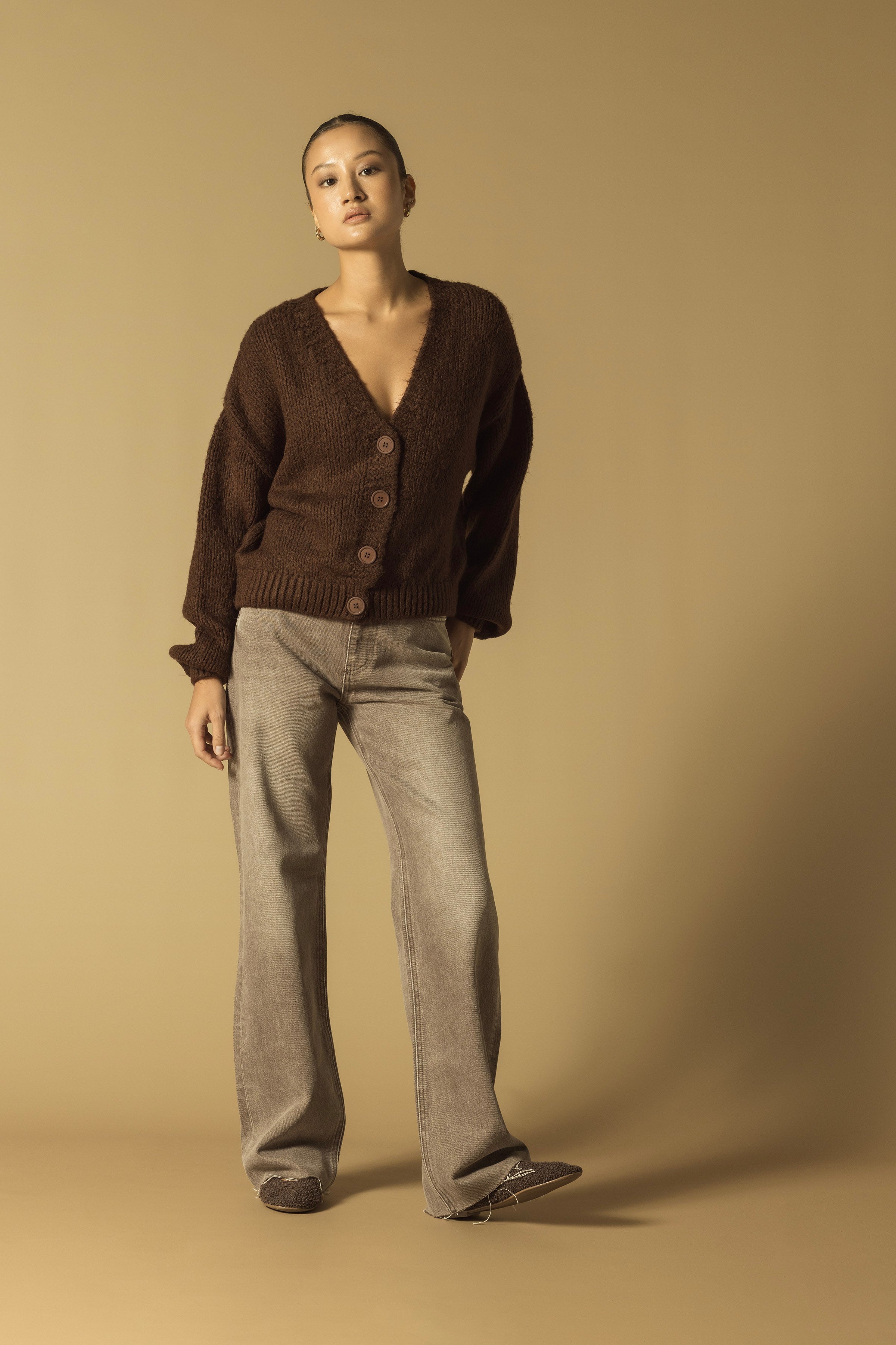 OVERSİZE TRİKO HIRKA