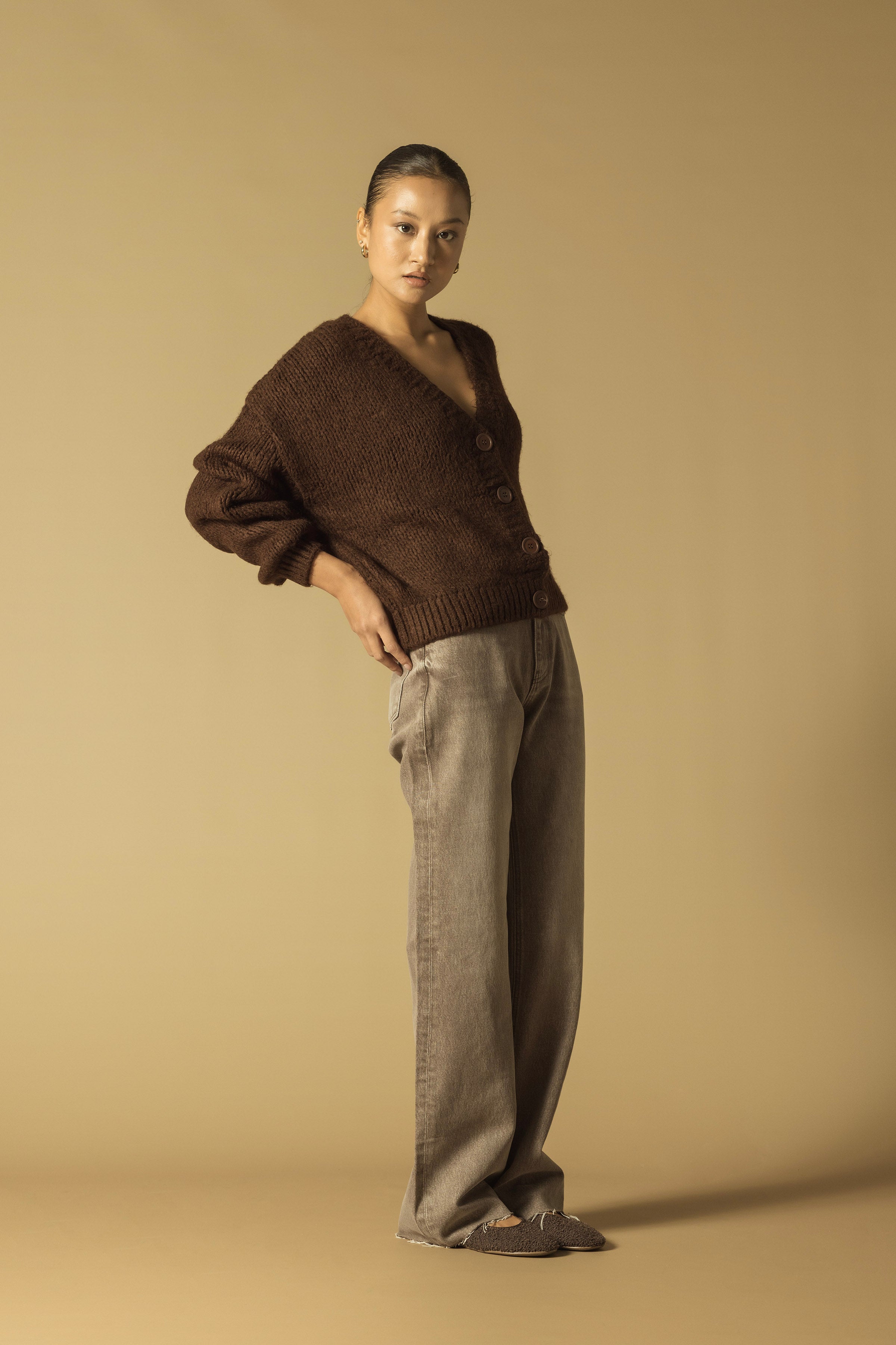 OVERSİZE TRİKO HIRKA