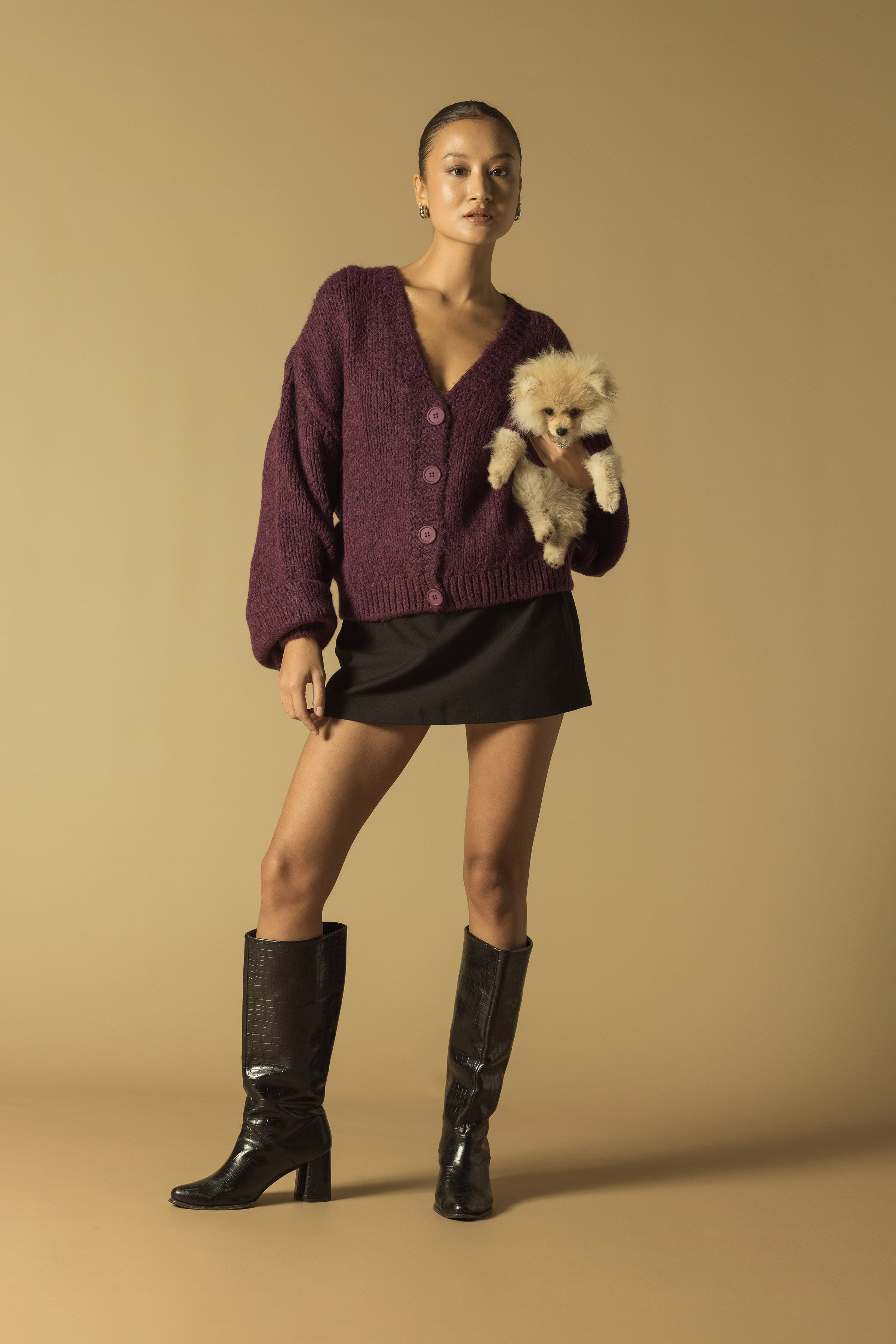 OVERSİZE TRİKO HIRKA