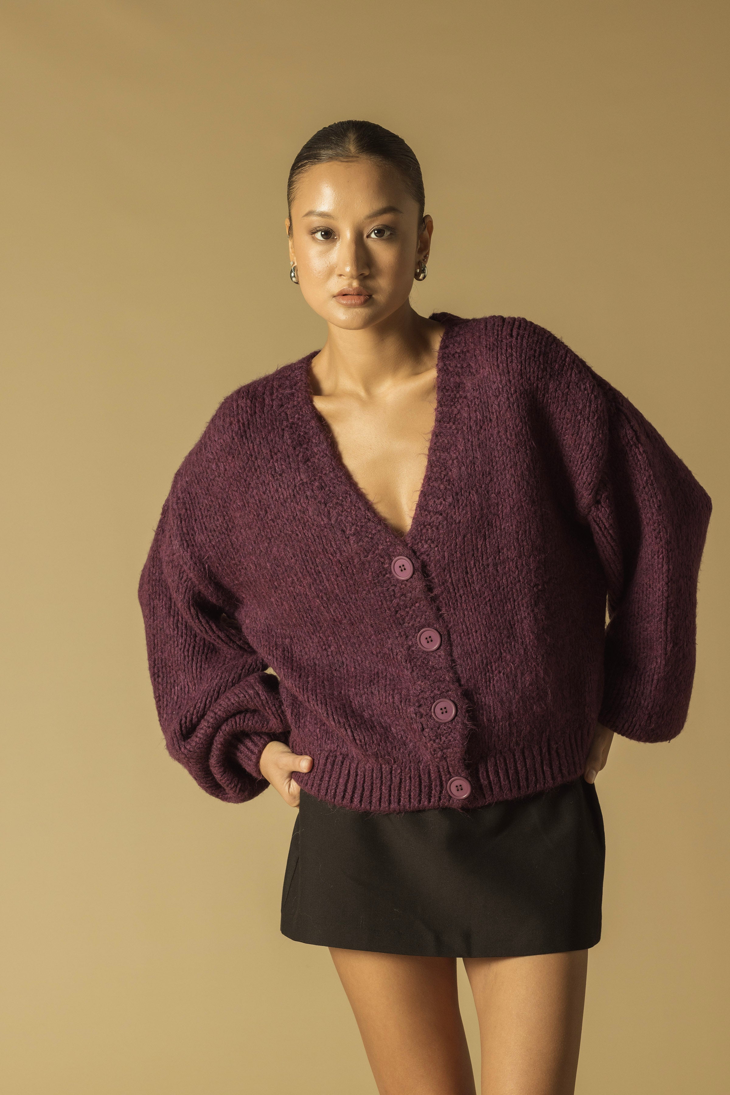 OVERSİZE TRİKO HIRKA