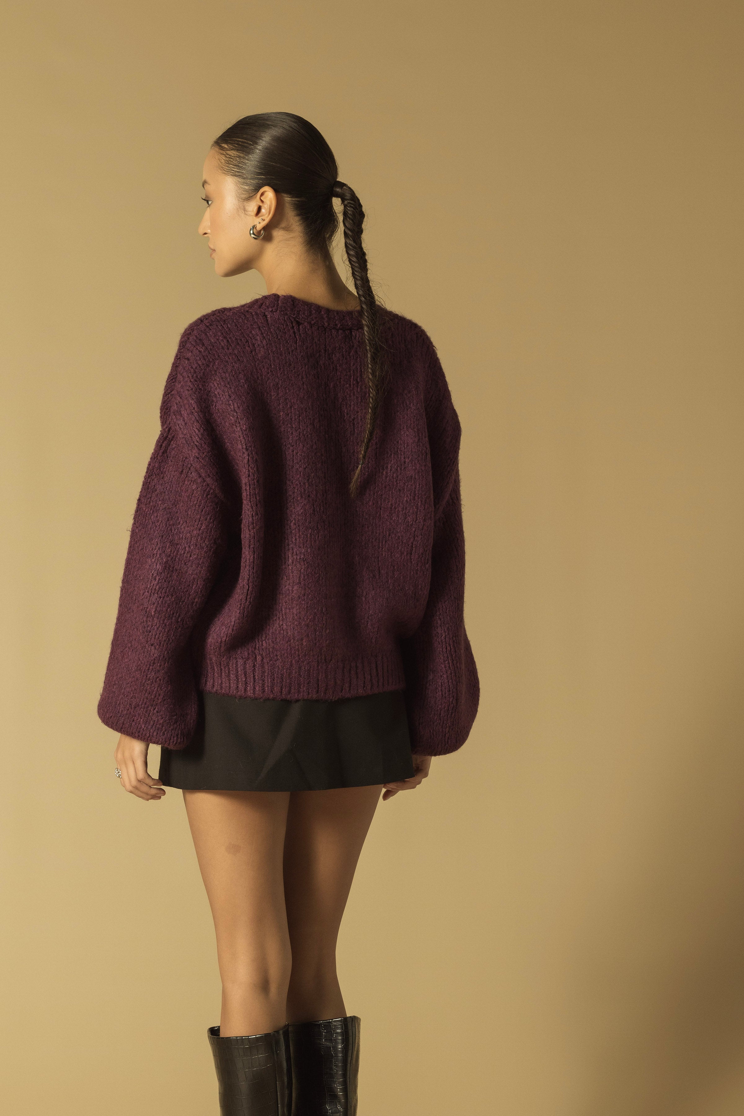 OVERSİZE TRİKO HIRKA