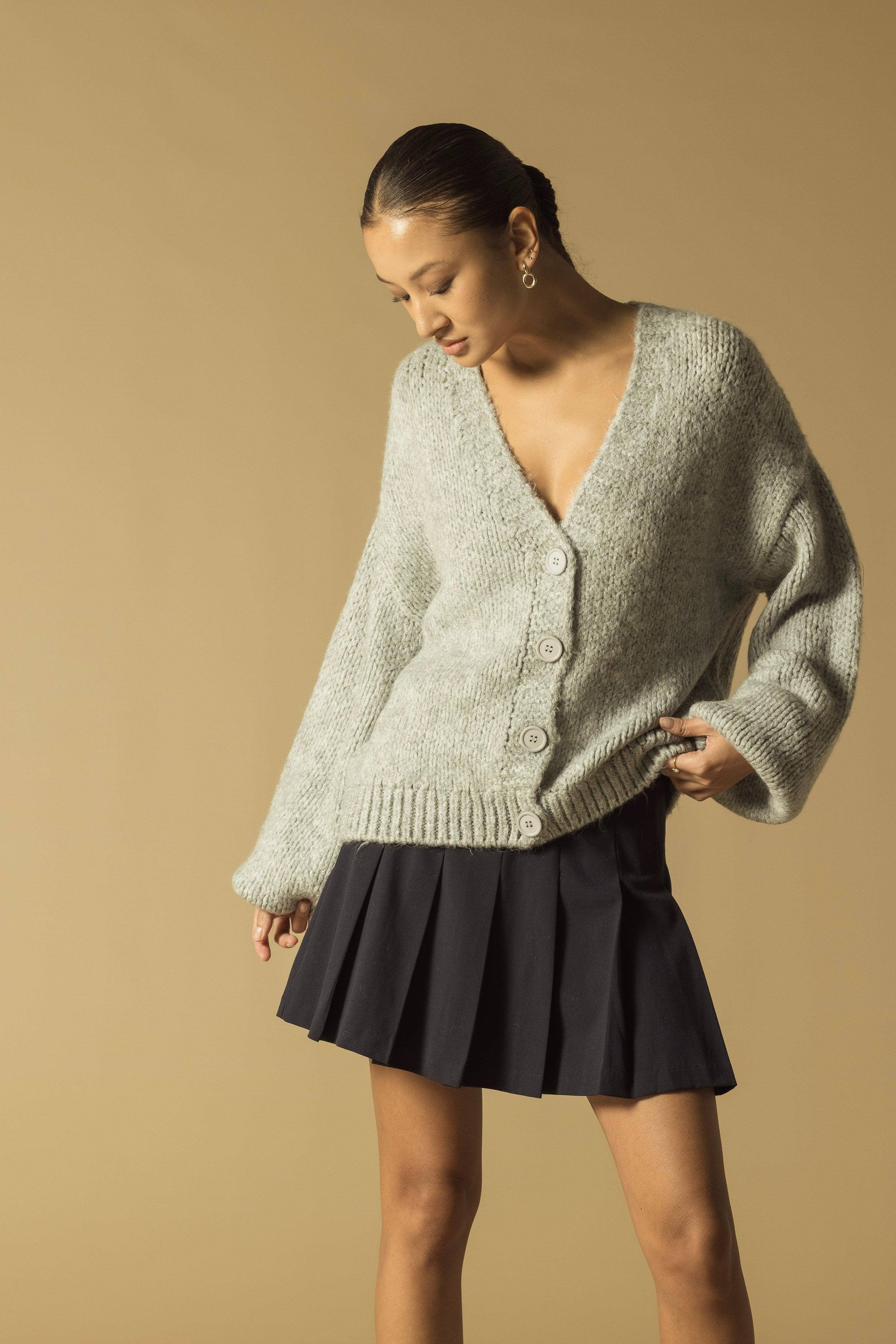 OVERSİZE TRİKO HIRKA