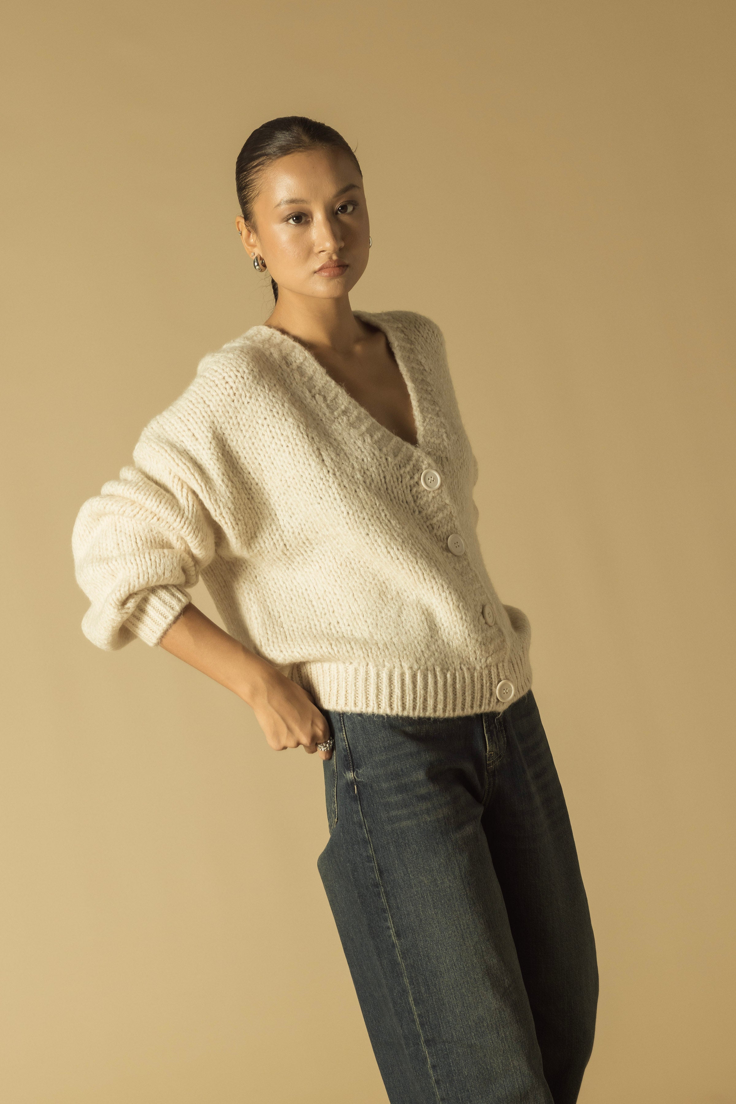 OVERSİZE TRİKO HIRKA