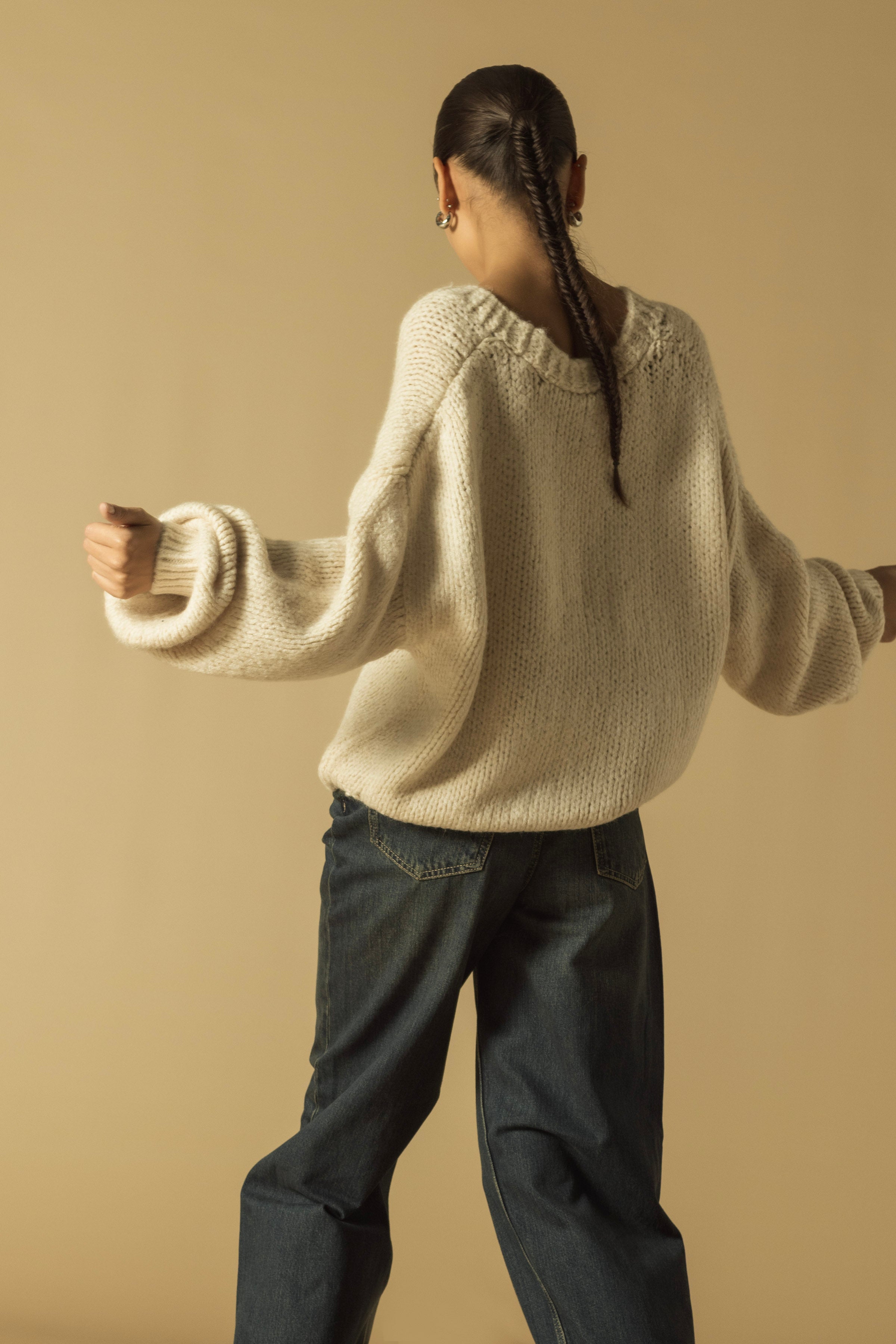 OVERSİZE TRİKO HIRKA