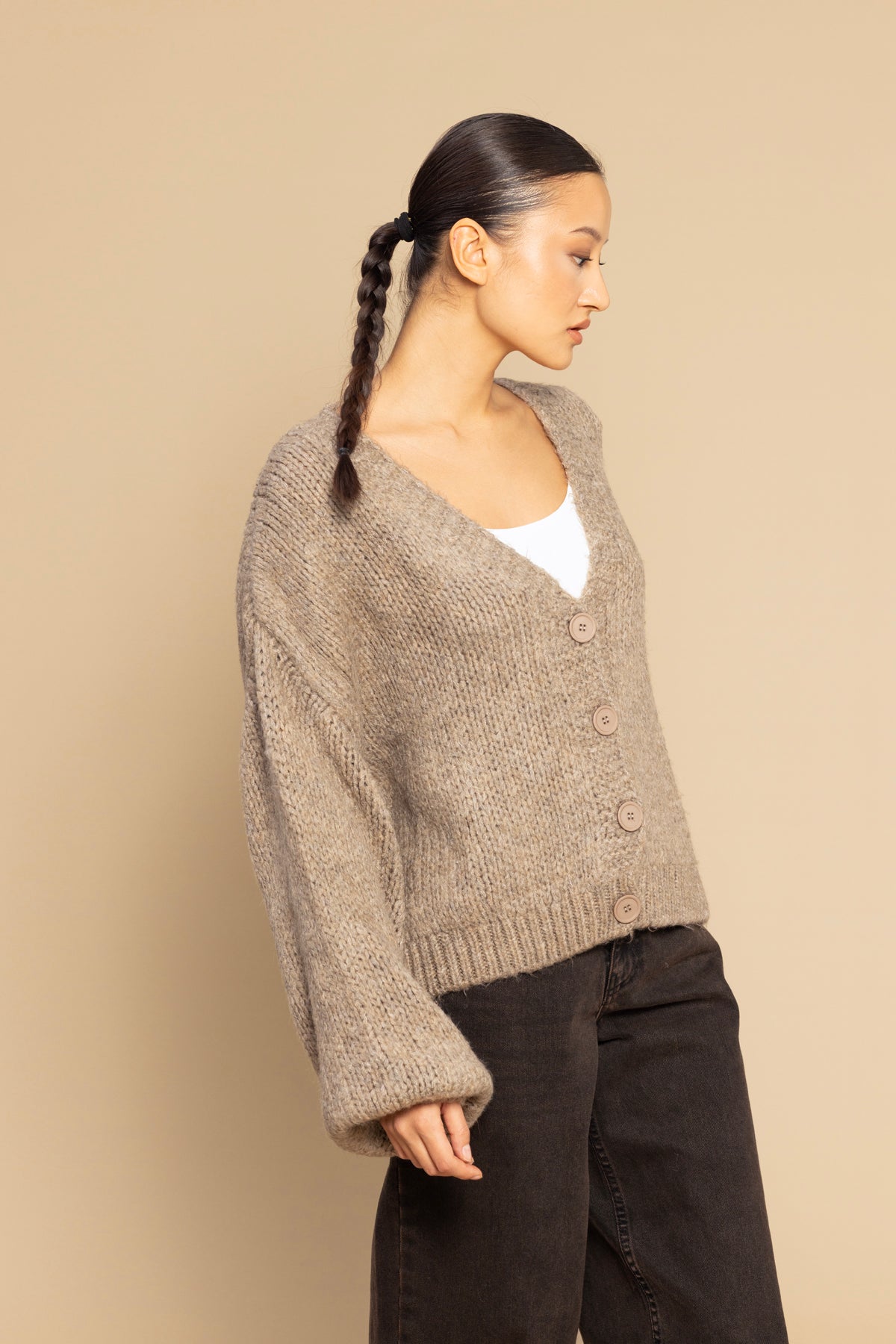 OVERSİZE TRİKO HIRKA