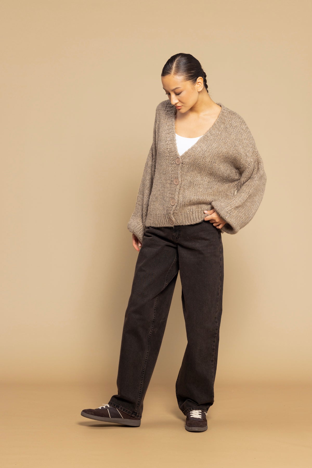 OVERSİZE TRİKO HIRKA