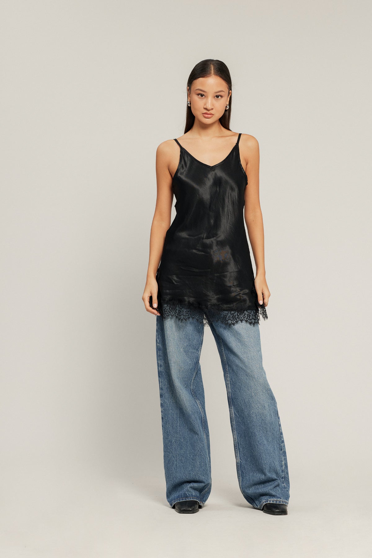 SATEN DETAYLI TRİKO KAZAK