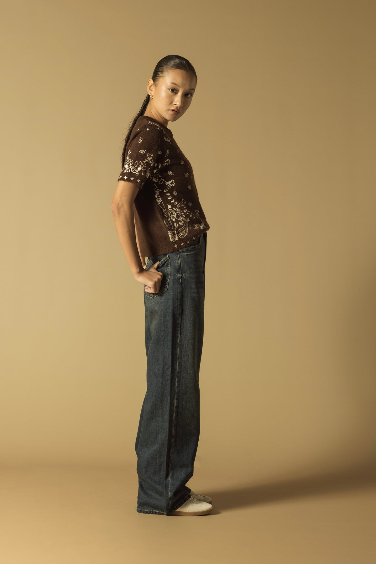 STRAIGHT FIT DENIM PANTOLON