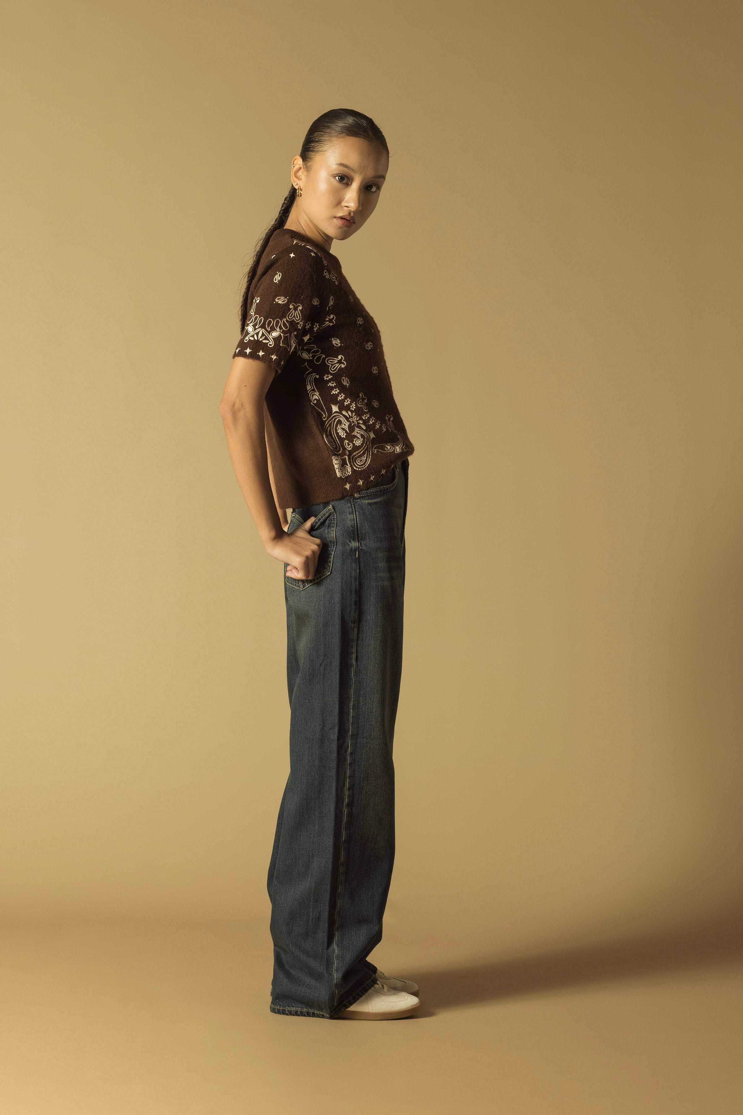 STRAIGHT FIT DENIM PANTOLON